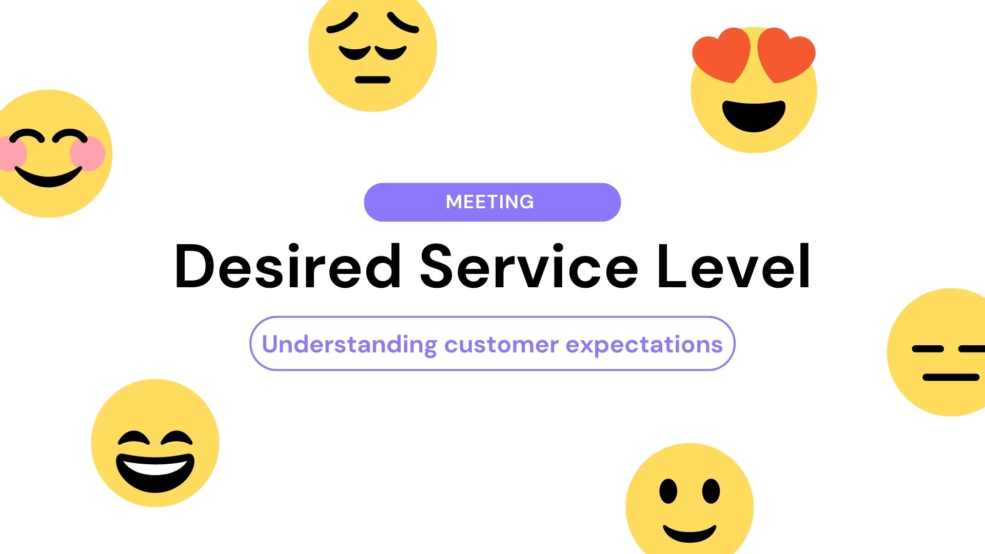 Meeting the Desired Service Level for Business Success